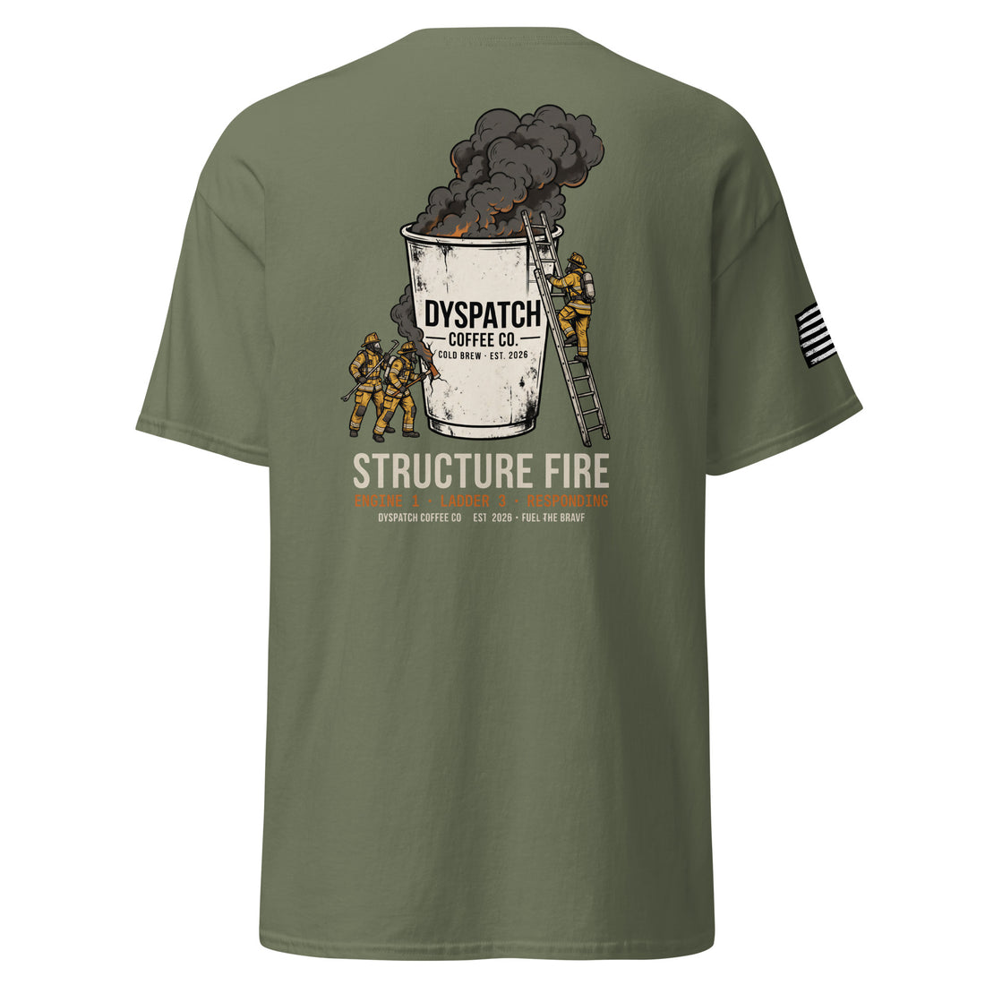 Dyspatch Coffee Co. | Structure Fire Coffee Tee